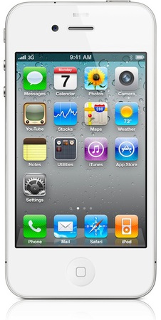 Смартфон APPLE iPhone 4 8GB White - Кемерово