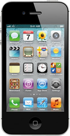 Смартфон APPLE iPhone 4S 16GB Black - Кемерово