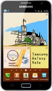 Смартфон Samsung Galaxy Note GT-N7000 Blue - Кемерово