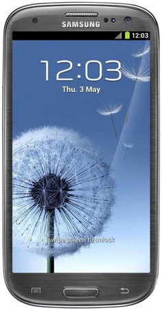 Смартфон Samsung Galaxy S3 GT-I9300 16Gb Titanium grey - Кемерово